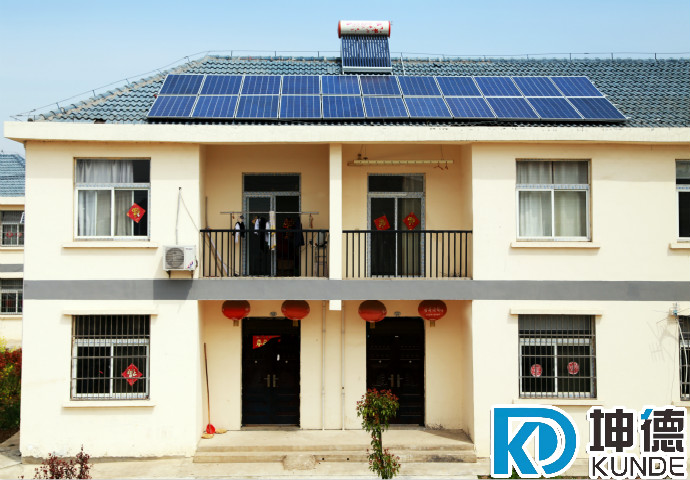 河南省光伏發電公司3千瓦居民電站