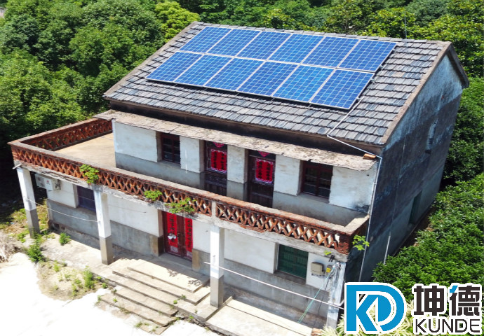 河南省光伏發電公司6千瓦居民電站