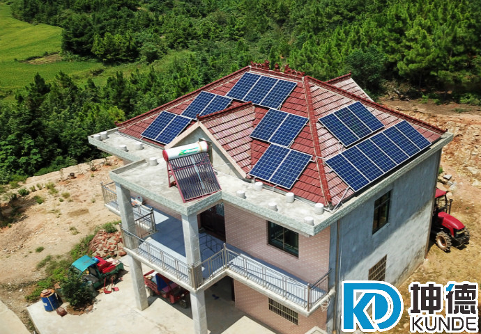 鄭州市光伏發電公司23千瓦居民電站